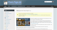 Desktop Screenshot of chem-page.de